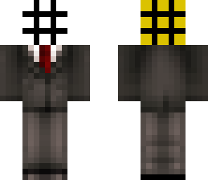 cubix in a suit