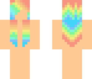 rainbow hair base