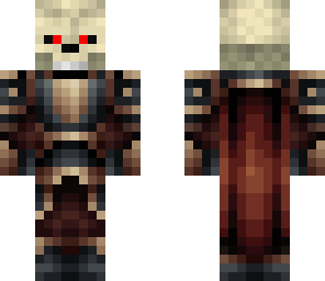 skeleton haloween skin
