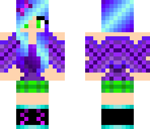 purple girl