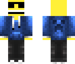 lemon in creeper hoodie
