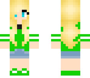 cool green girl