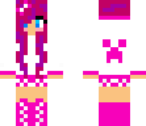 pink haired