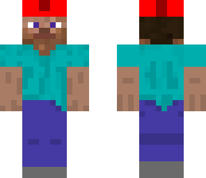 steve with a red helmet