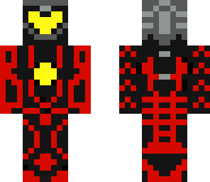 neon man red