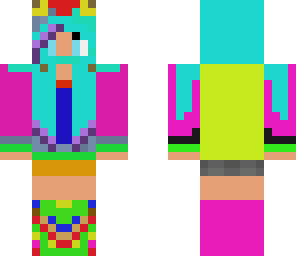 colourful swag grl