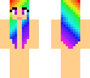 rainbow hair base