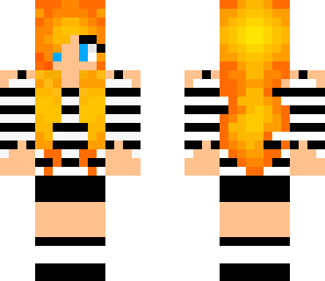 fire hair girl
