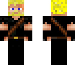 yellow haired man