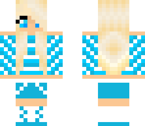 blue blonde princess of summer