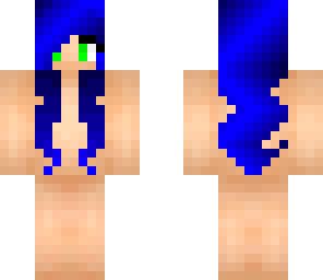 neon blue hair base