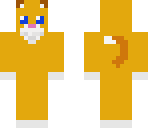 updated orange cat skin