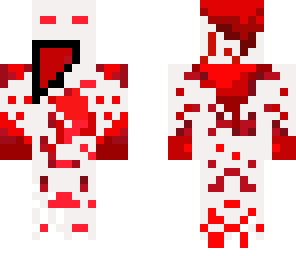 scary ghost skin