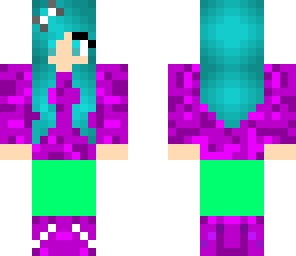 purple girl