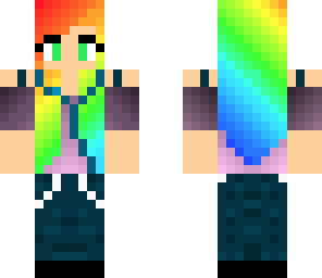 rainbow girl