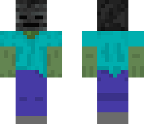 zombie with wither mask