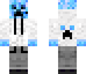 blue creeper hoodie