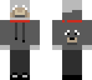 wolf in a hoodie