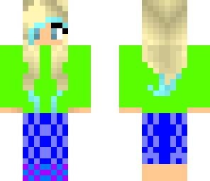 dip dye girl