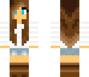 remake of my cute girl skin