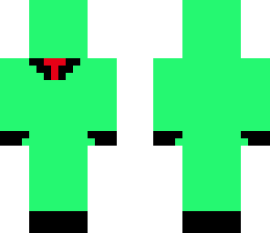 green slender man