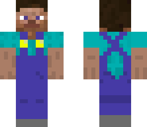 steve in overalls