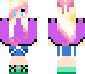 blonde or pink chick
