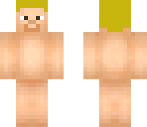 blonde steve skin base