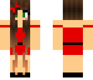 red dress girl