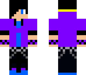 purple teen kid
