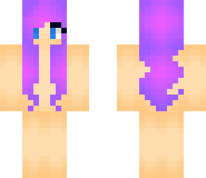 electric purple hair - read