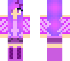 purple girl