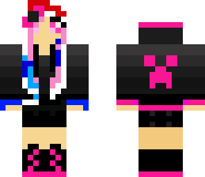 creeper girl with dyes