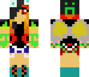 creeper hoodie girl