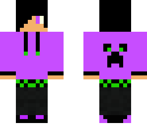purple teenager