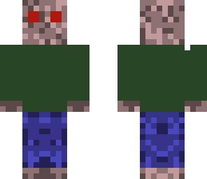 zombie halloween skin