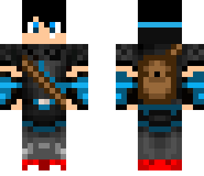 cool blue dude