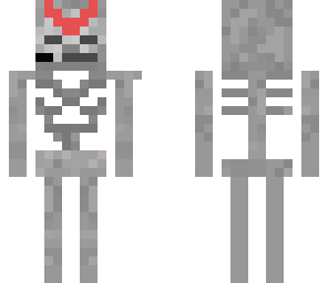 skeleton with headphone