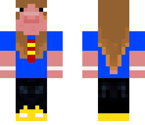 girl teenage pig