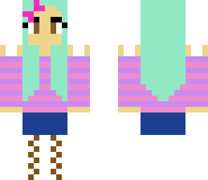 awesome chibi girl hair fixed