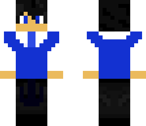 blue vest man 
