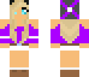 purple girl edited