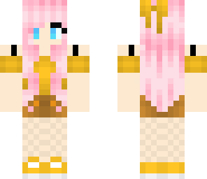 pink hair girl