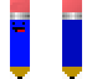 blue pencil