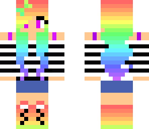 rainbow girl