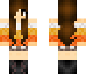 candy corn halloween girl