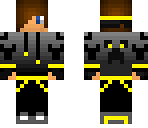 yellow hooded teen
