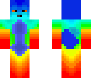 rainbow wolf