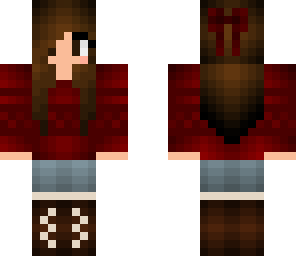 cute red jumper