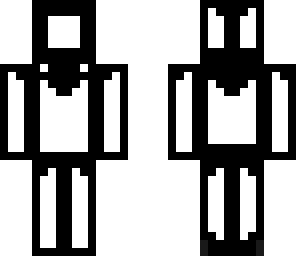black and white